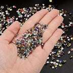 PATIKIL 14000Pcs Wedding Table Scatter Confetti Crystals 3mm Acrylic Diamonds Vase Fillers Gems for Table Centerpiece Decorations Bridal Shower Party, Chartreuse AB