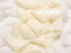 Vitalizart White Handmade Chiffon Silk Ribbon Fringe 1.5" x 21 Yd Frayed Edges Ribbons for Wedding Invitations Bridal Bouquets Gifts Wrapping Crafts Holiday Party Decorations