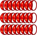 100 Pcs LED Bracelets Sound Activated with Flashing LED Strobe Music Control Light Up Bracelets for Rave, Game Prizes, Birthday Party Favor,Valentine's Day gift