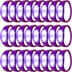 100 Pcs LED Bracelets Sound Activated with Flashing LED Strobe Music Control Light Up Bracelets for Rave, Game Prizes, Birthday Party Favor,Valentine's Day gift