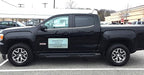 Car Magnet Signs Custom - 24"x12" (Set of 2), 30-mil Thickness with Rounded Corners (Teal)