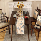 patdrea Designer Elegant Wild Animals Velvet Table Runner, Beige Brown with Zebra Texture Pattern Table Mat, Decoration for Kitchen Dining Coffee Table Cabinet Banquet Thanksgiving,12"*71"