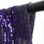 Poise3EHome Purple Sequin Backdrop, 10Ft x 10Ft Glitter Photography Background Curtains for Halloween Party Wedding Birthday Christmas Thanksgiving Decoration