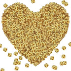 1000Pieces Rose Petals, Artificial Flower Petals Fake Rose Petals for Romantic Night,Wedding,Proposal Anniversary Flower Decorations(Gold Color)
