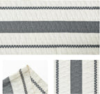 Artoid Mode Dark Grey Farmhouse Woven Rustic Table Runner, Seasonal Holiday Hollow Kitchen Dining Table Decoration for Home Party Decor 12x108 Inch