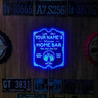 ADVPRO Personalized Your Name Home Bar RGB Dynamic Glam LED Sign - Cut-to-Edge Shape - Smart 3D Decoration - Multicolor Signage st06s64-fnd-p11b-tm-c