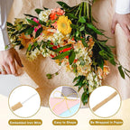 uxcell 55 Yards Floral Bind Wire Wrap Twine, 1mm Floral Wire Vine Bind Wire Rustic Craft Wire for DIY Projects Flower Bouquet Making Wreath Gift Wrapping Wedding Decoration, Khaki