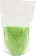 Alternative Imagination Lime Green Sand - Fine Sand for Zen Garden, Resin Incense Burner, Smudge Bowl, Ritual Incense, Cast Iron Cauldron, Unity Ceremony, Sensory Bin Table, Crafts (1 Pound)