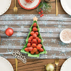 Artoid Mode Blue Snowflakes Merry Christmas Gauze Table Runner 120 Inch 10FT, Winter Seasonal Sheer Dining Holiday Wedding Table Decor for Home Party