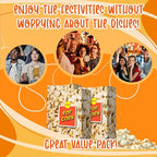 MT Products Small Popcorn Bags 1.5 oz. - Popcorn Holders for Party - Pack of 50