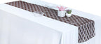 MDS Pack of 20 Wedding 12 x 108 inches Lace Table Runner for Wedding, Decorations for Birthday Parties, Banquets, Graduations, Engagements, and Runners fit Rectangle, Round Table- Coffee
