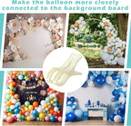 LemonRoad 10 Pack Large Balloon Arch Clips Plastic Transparent Backdrop Spring Clamps 3.5 Inch Heavy Duty Clip for Balloon Arch Kit Birthday Decoration Crafts Woodworking Photography Studios (Beige)