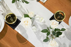 American Homestead Paper Table Runner Roll - 78 ft. Disposable Linen-Like Table Cover Roll - 20 Perforated Table Runners (16" x 48") for Parties, Weddings, and Events -Green