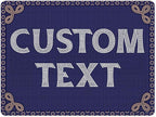 Custom Sign, Custom Street Sign, 11 Font Colors, 13 Font Styles, 4 Hole Options, 22 Sizes, 36x48 Inches, Rust Free DiBound, Fade Resistant, Made in USA by My Sign Center (Fauxsaic 1)