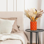 Fall Decor for Home Fall Vase with Boho Flowers Mini Pumpkin Vase Filler Set Rustic Thanksgiving Farmhouse Autumn Decorations Pampas Grass Dried Flower Pumpkin Centerpieces for Tables