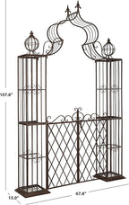 SAFAVIEH Outdoor Collection Beatrix Arbor