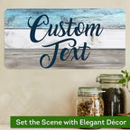 Custom Sign, Custom Street Sign, 11 Font Colors, 13 Font Styles, 4 Hole Options, 22 Sizes, 6x12 Inches, Rust Free DiBound, Fade Resistant, Made in USA by My Sign Center (Coastal)