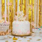 300pcs Rose Gold Happy Birthday Confetti for Table and Disc Glitter Confetti for Birthday Table Decor