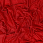 VDS Pack of 2 Panel (30 Inch X 30 Feet) Wedding Arch Draping Fabric Sheer Chiffon Fabric Drapery for Wedding Ceremony Reception Swag Backdrop Canopy Chuppah ARBO Altars Decoration (Red)