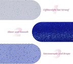 Glitter Tulle Rolls 6” by 50 Yards Sparkle Tulles Fabric Ribbon Sequin Tulle Netting Rolls for DIY Tutu Skirt Wedding Birthday Party Decoration (Royal Blue)