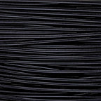 The Beadsmith Wire Elements Craft Wire – Tarnish Resistant, Soft Temper, Round, Black Color – 0.51mm, 24 Gauge, 20 Yard Spool – Jewelry Making, Wire Wrapping, Floral, & Other DIY Crafts