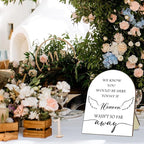 Memorial Gifts for Table Sign, We Know You Would Be Here Today Sign with Stand, Wooden Wedding Decor Sign, Loving Memory Sign for Ceremony and Reception 9 * 11IN