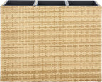 SAFAVIEH Outdoor Collection Rita Natural Woven Rectangular Flower Rack