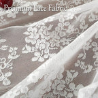Jeloris Round Lace Tablecloth with Elegant Scalloped Bottom for Any Special Event Such as Wedding, Birthday Party, Baby Shower, Anniversary (60 inch, Style 1)