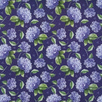RUSPEPA Floral Wrapping Paper Roll for Women, Mini Roll, Elegant Hydrangea Flower Design Kraft Gift Wrap Paper Perfect for Birthday, Spring, Wedding, Bridal Shower, Mother's Day, 17 Inch x 16.4 Feet