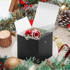 DOYIDE Small Gift Boxes, 20 Pack 5x5x5 Inch Black Elegant Paper Boxes with Ribbons, Crafting, Christmas Gift Box Wedding Party Favor, Cupcake, Candy, Bridesmaids Proposal Box