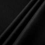 sancua 6 Pack Black Tablecloth 90 x 156 Inch - Rectangle Table Cloth for 8 Feet Tables Stain and Wrinkle Resistant Washable Polyester Table Cover for Dining Wedding Banquet Party Buffet Restaurant