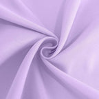 Efavormart Round Tablecloth, 132 Inch Stain & Wrinkle Resistant Washable Table Cloth, Decorative Polyester Fabric Table Cover for Banquet, Wedding, Dining- Lavender