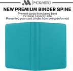 Card Binder 9 Pocket,Trading Card Binder Holds up to 360 Cards with 20 Sleeves,Zipper Card Holder Album Compatible with TCG Card/Game Cards/Sports Card