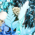Dried Flowers,Dried Flowers Set for DIY Scrapbook Accessories Flower Arrangements Flower Decoration Wedding Decoration(Blue)