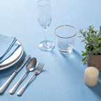 120 inch Round Tablecloth Washable Polyester Table Cloth Decorative Table Cover for Wedding Party Dining Banquet（120 inch,Blue Mist）