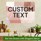 Custom Sign, Custom Street Sign, 11 Font Colors, 13 Font Styles, 4 Hole Options, 22 Sizes, 18x24 Inches, Rust Free DiBound, Fade Resistant, Made in USA by My Sign Center (Mid-Century Modern 1)