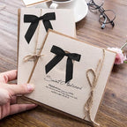 50Pcs Black Twist Tie Bows for Gift Wrapping 2.5" Satin Ribbon Bow for Treat Bags Cake Balloons Birthday Party Favors Wedding Decorations