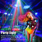 Party Lights Starry Sky Projector Ocean Wave Projector 3 in 1, DJ Dicso Ball Home Light with Remote Control, Suitable Parties Night Light Bedroom Home Theater Ceiling Room Decor Magic Corridor