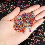 PATIKIL 10000 Pcs Wedding Table Scatter Confetti Crystals 4.5mm Acrylic Diamonds Vase Fillers Gems for Table Centerpiece Decorations Party Vase Beads, Dark Pink