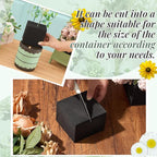 Lallisa 8 Pcs Reusable Floral Foam Blocks Water Weather Resistant Dry Floral Foam for Artificial Flower Arrangements Outdoor Flower Boxes Outside Hanging Planters Wedding Home Decor (4 x 4 x 3'')