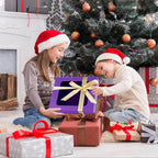 Purple Gift Boxes with Window,7.5"x7.5"x3.1" Bridesmaid Boxe for Gift Giving,Birthday Gift Box with Magnetic,Closure Lid Gift Boxes for Presents,Cute Boxe,Luxury for Gift Packaging,Gift Box for Wrapping Gifts