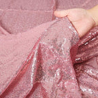 Poise3EHome 2 Panels 2ft x 8ft Fuchsia Pink Sequin Backdrop Curtains for Wedding Party Xmas Decoration