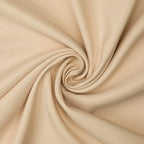 Gee Di Moda Rectangle Tablecloth - 70 x 120 Inch Beige Table Cloth for 6-Foot Rectangular Table - Heavy Duty Washable Polyester Fabric - Formal Dinners, Casual Get-Togethers, Professional Events