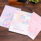 Sketch Book, 100 Pages (50 Sheets), Spiral Bound Artist Sketch Pad, Acid Free Drawing Paper for Drawing, Painting, Sketching or Doodling for Girls