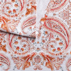 Maison d' Hermine Table Runner 100% Cotton Single Layer Table Runners 36 inches Long for Thanksgiving Christmas Decorations Home Kitchen Dining Party Wedding (Orient, 14.5" x 36")