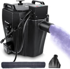 3500W Dry Ice Machine, Portable Low Lying Fog Machine with Tube Nozzle, Dry Ice Fog Machine for Stage Wedding Party Bar KTV Events, Black