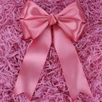 Rose Gold Solid Satin Ribbon 2 Inch 25 Yards Solid Polyester Fabric Ribbon for Gift Wrapping Wedding Christmas Baby Shower Birthday Party Decoration Handmade Immortal Flower Craft