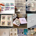 Custom Logo Stickers for Business, Personalised Branding Stickers, Any Shape & Size, Waterproof, Glossy (Transparent)