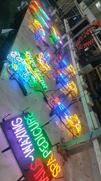 Neon Signs Beer Bedroom Miller High Life Beer Glass Neon Signs for Man Cave Birthday Party Neon Light Art Wall Lights 24 X 20 Inches