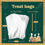 LOKIQNG Cellophane Bags Plastic Gift Bag Clear Cookie Treat Bags with Twist Ties for Party Favor Bag(100PACK,6x10inch)